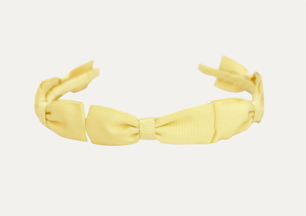 Yellow Multi-Bow Headband