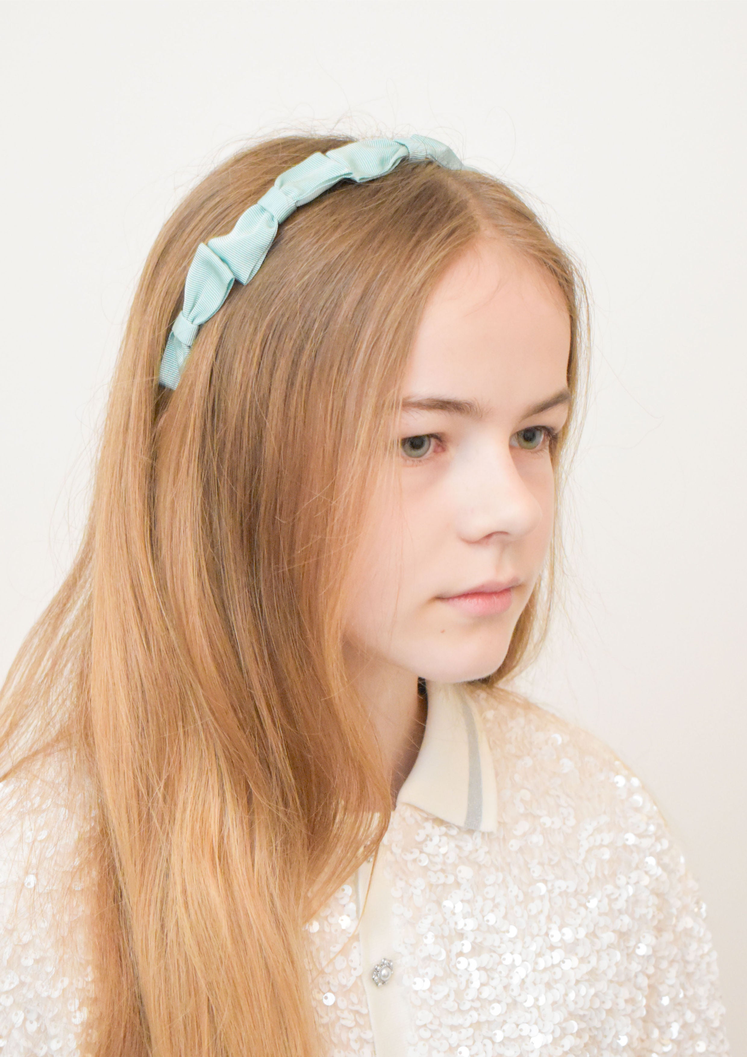 Green Multi-Bow Headband