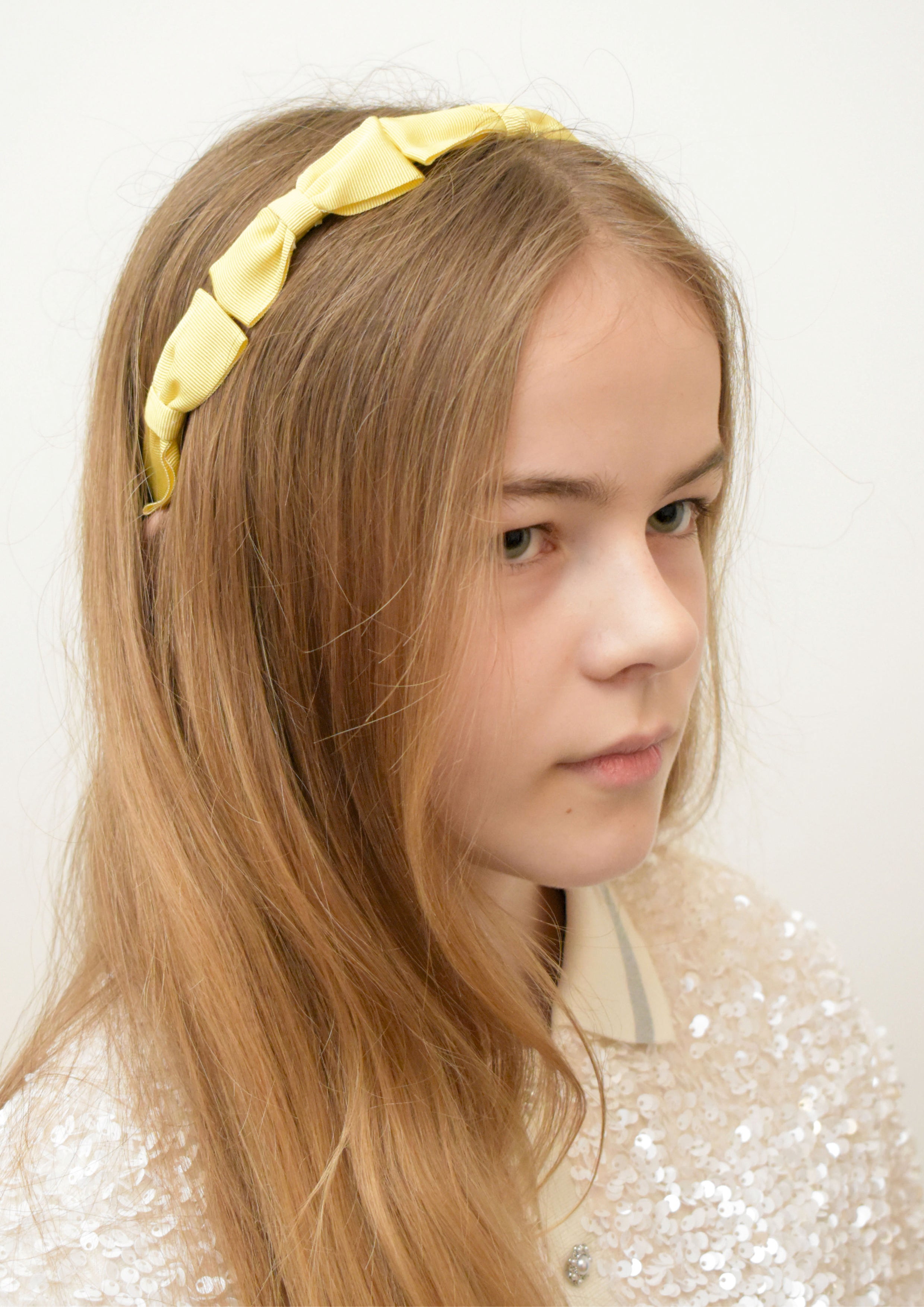 Yellow Multi-Bow Headband
