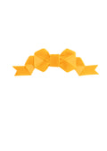 Mustard Velvet Hair Bow clip